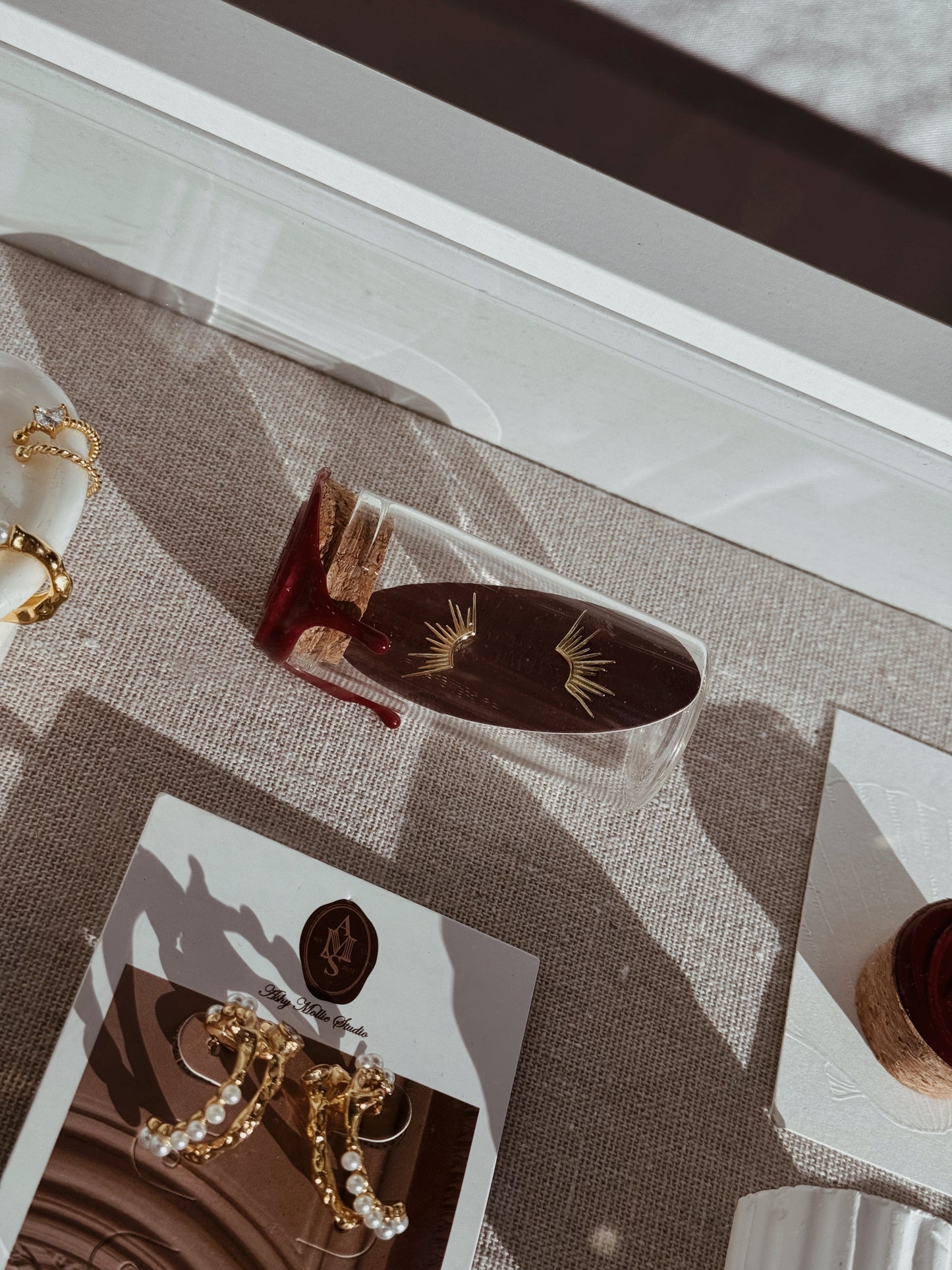 VERONICA Spark Earring Studs - ASH MOLLIE STUDIO