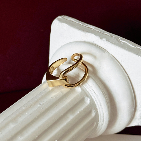 DIANA Statement Ring - ASH MOLLIE STUDIO