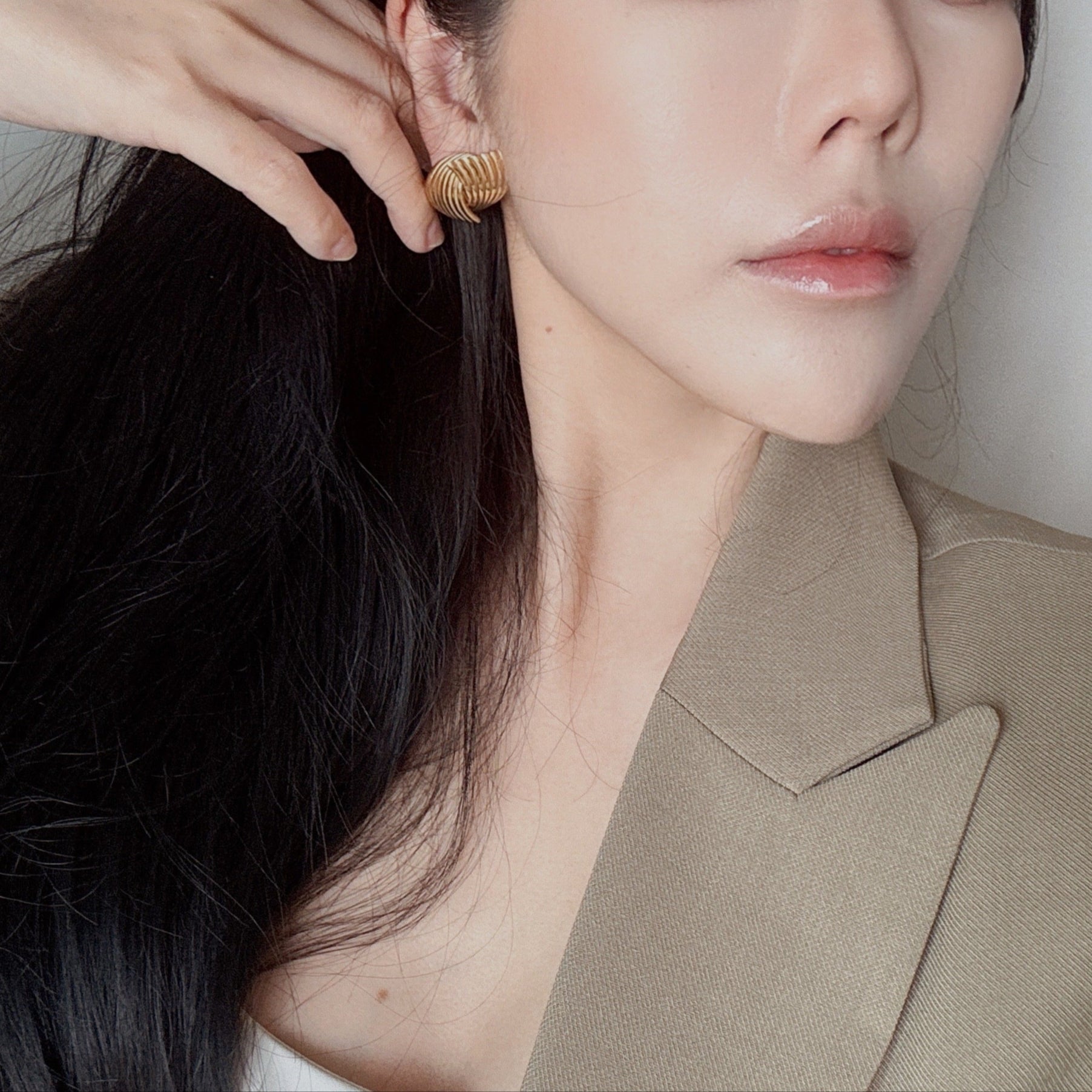 PAVIA Vintage Earrings - ASH MOLLIE STUDIO