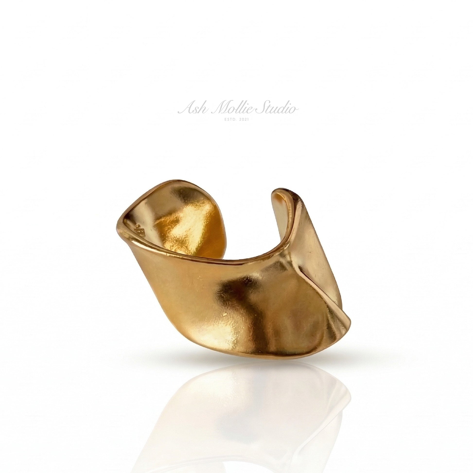 KHALEESI Chunky Ear Cuff - ASH MOLLIE STUDIO