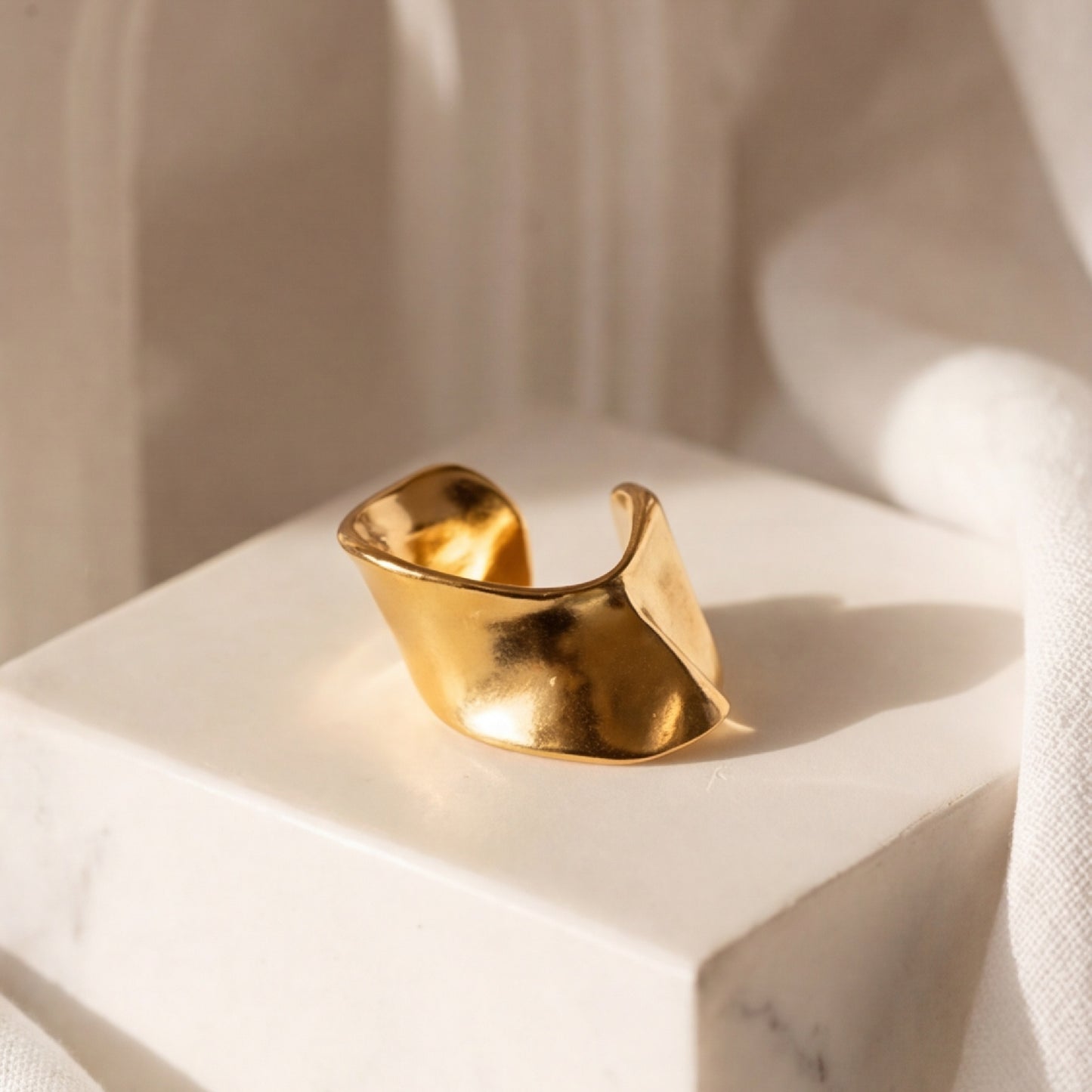 KHALEESI Chunky Ear Cuff - ASH MOLLIE STUDIO