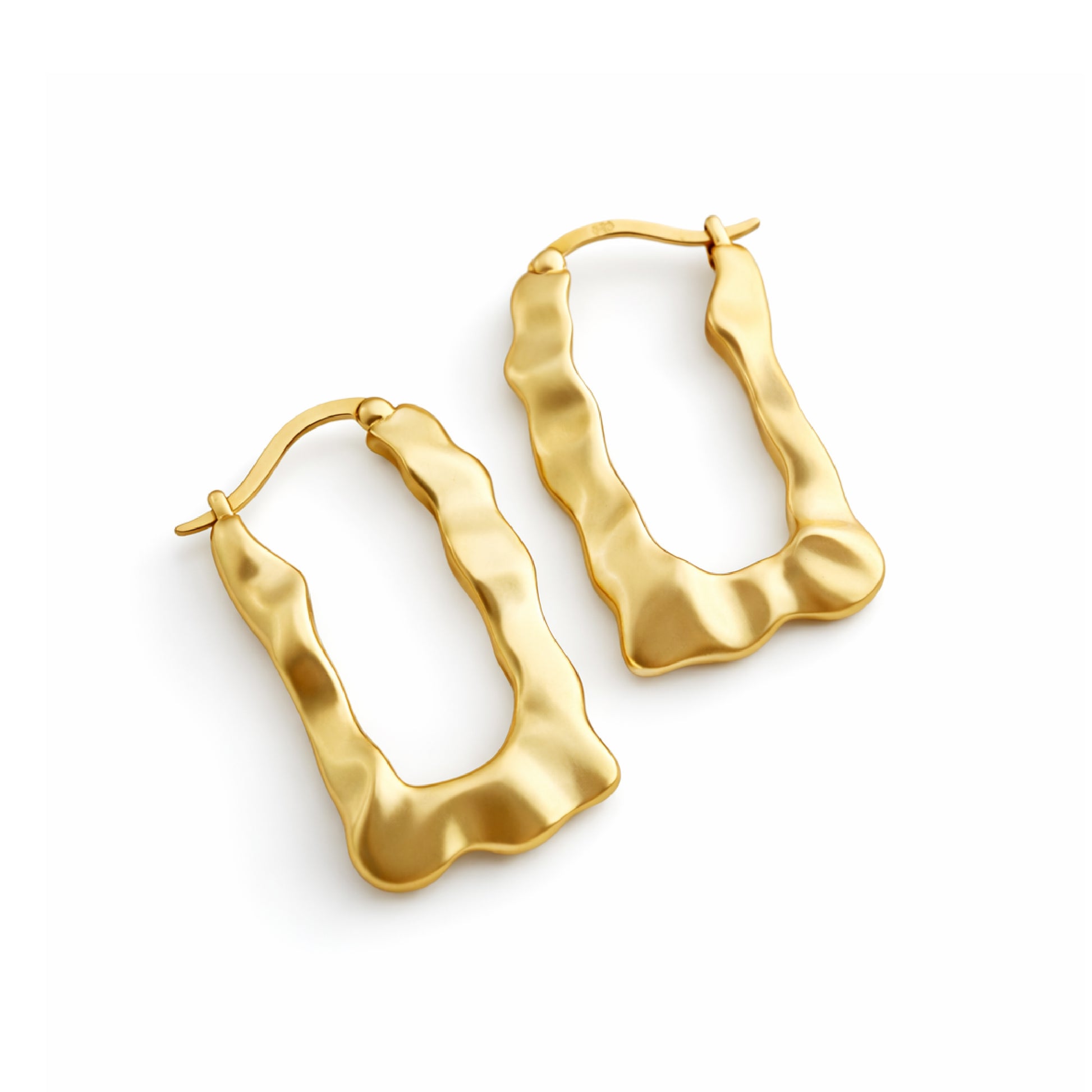 THALIA Rectangular Earrings - ASH MOLLIE STUDIO