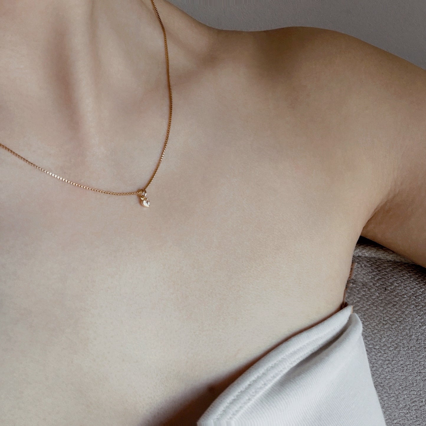 The Tiny Heart Charm - ASH MOLLIE STUDIO