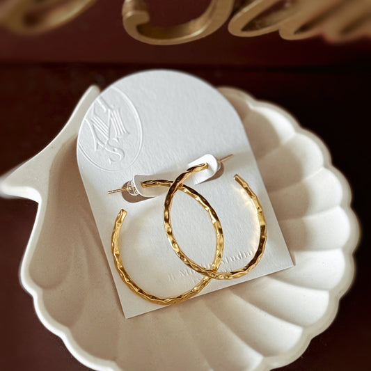 CICILY Hoop Earrings - ASH MOLLIE STUDIO