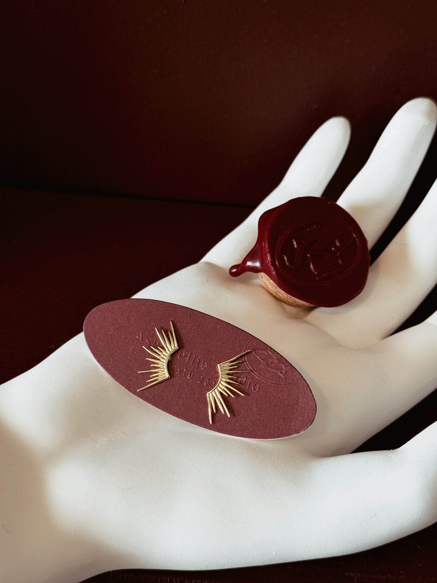 VERONICA Spark Earring Studs - ASH MOLLIE STUDIO