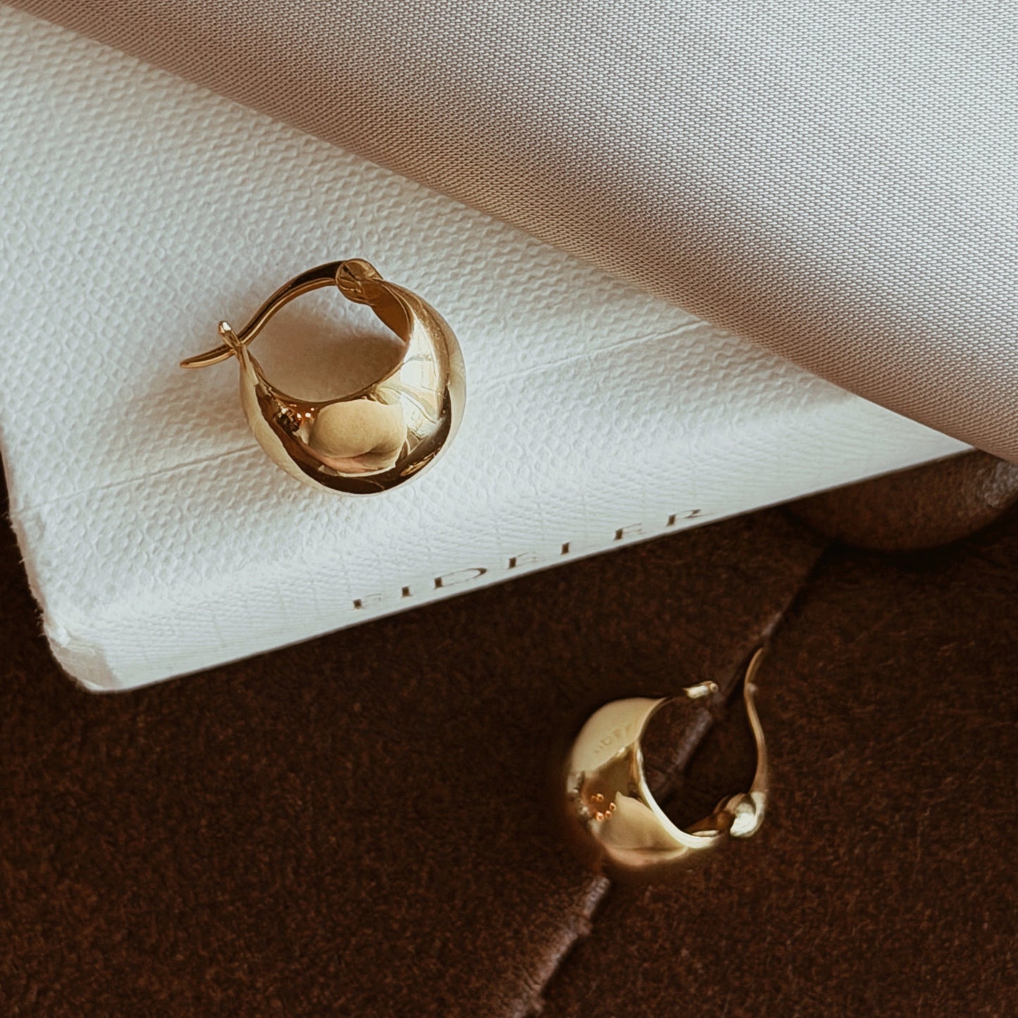 BARRA Dome Earrings - ASH MOLLIE STUDIO
