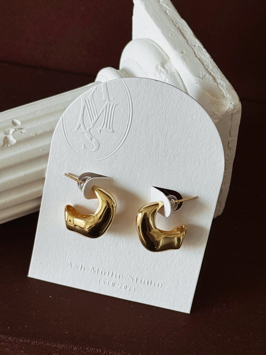 CATELYN Asymmetric Earring - ASH MOLLIE STUDIO