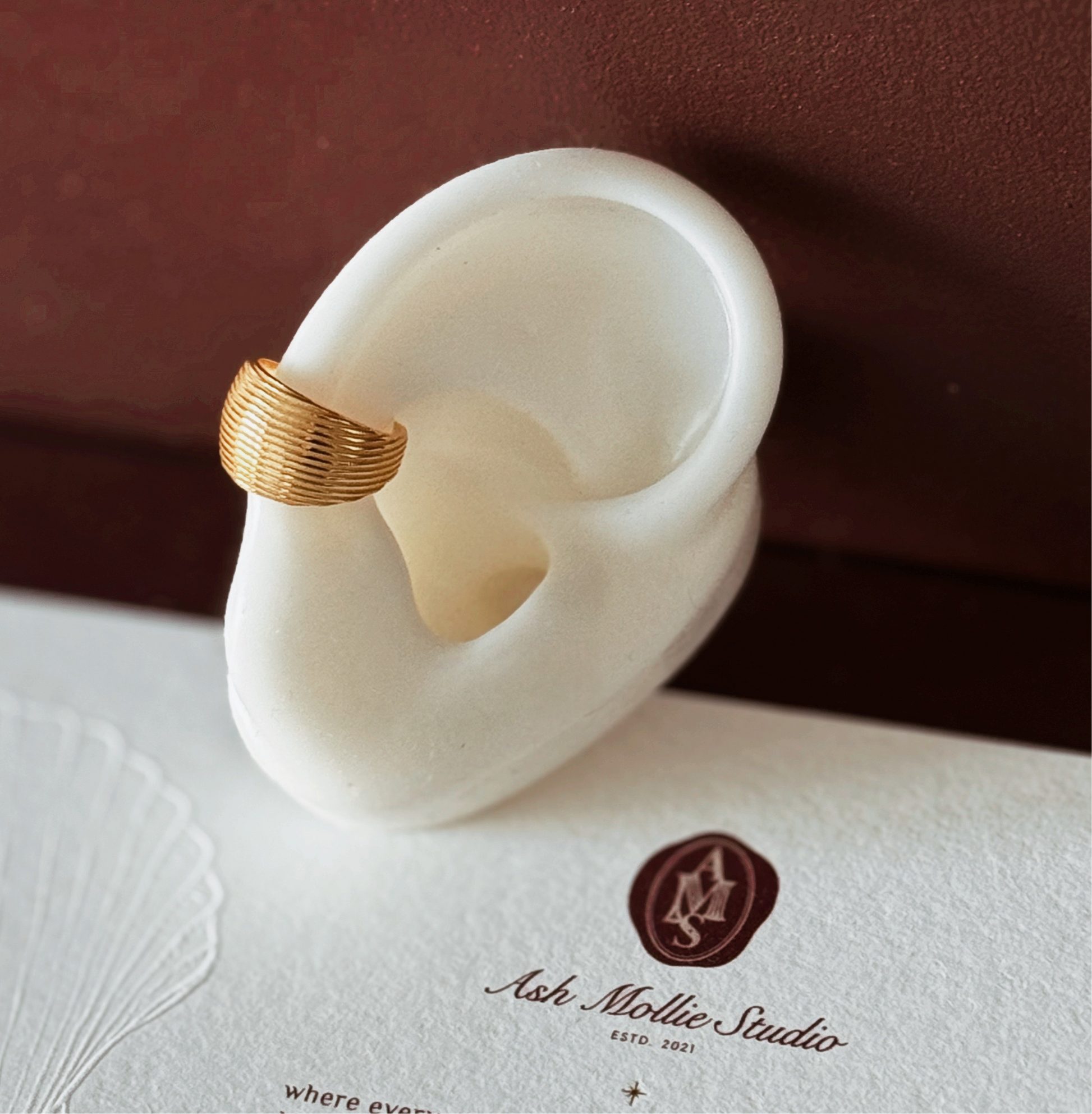 MAYA Ear cuff - ASH MOLLIE STUDIO