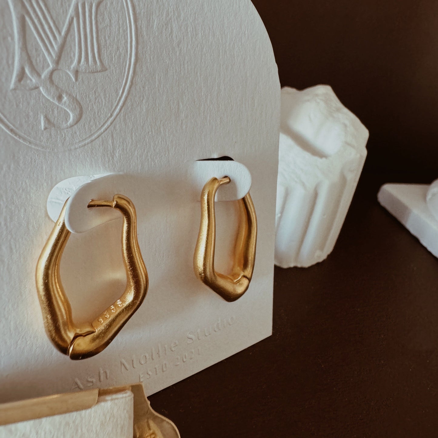 HESTIA Earrings - ASH MOLLIE STUDIO