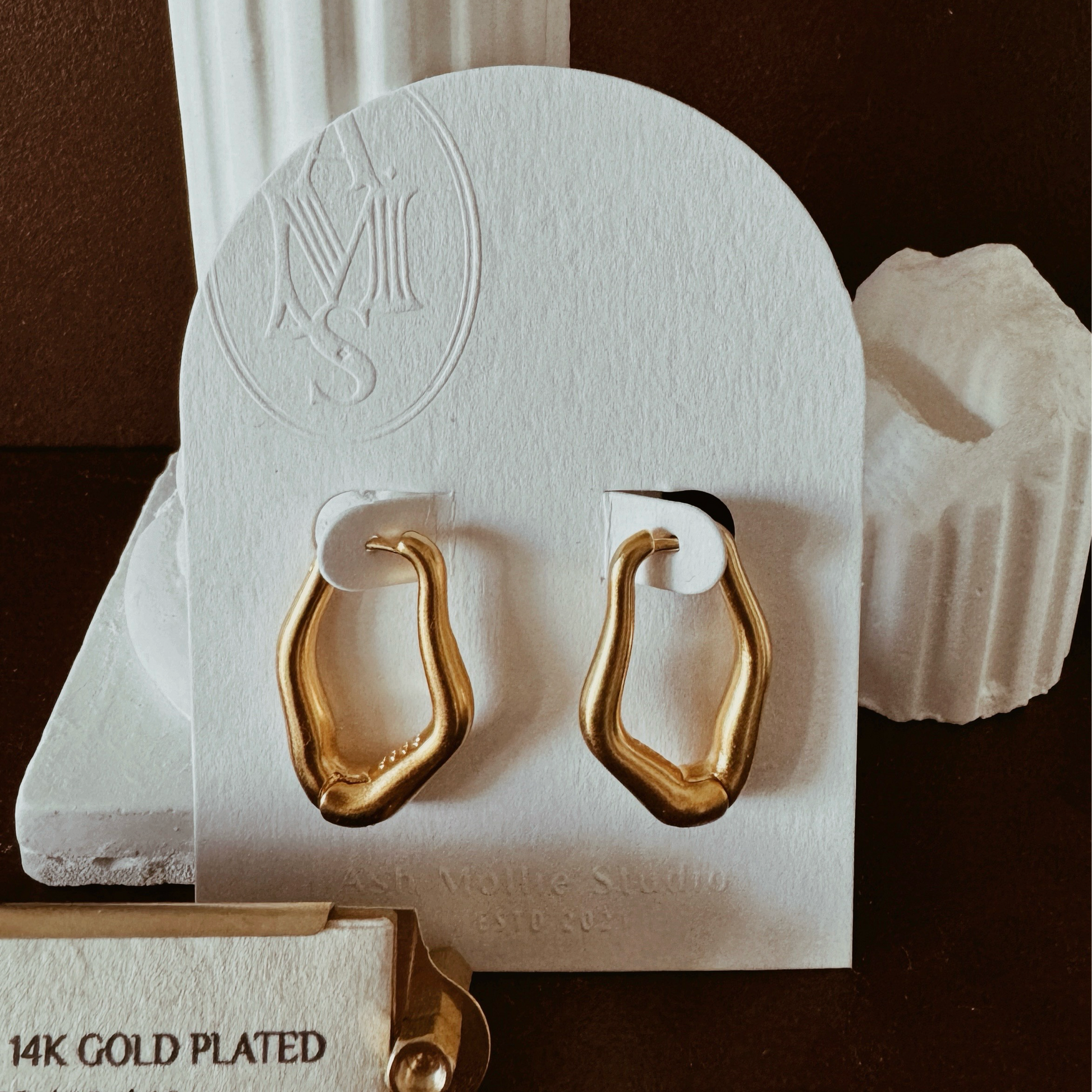 HESTIA Earrings - ASH MOLLIE STUDIO