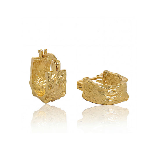 DELIA Squarish Earrings - ASH MOLLIE STUDIO