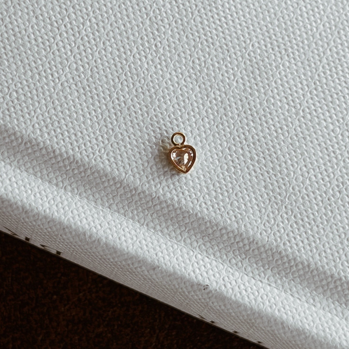 The Tiny Heart Charm - ASH MOLLIE STUDIO