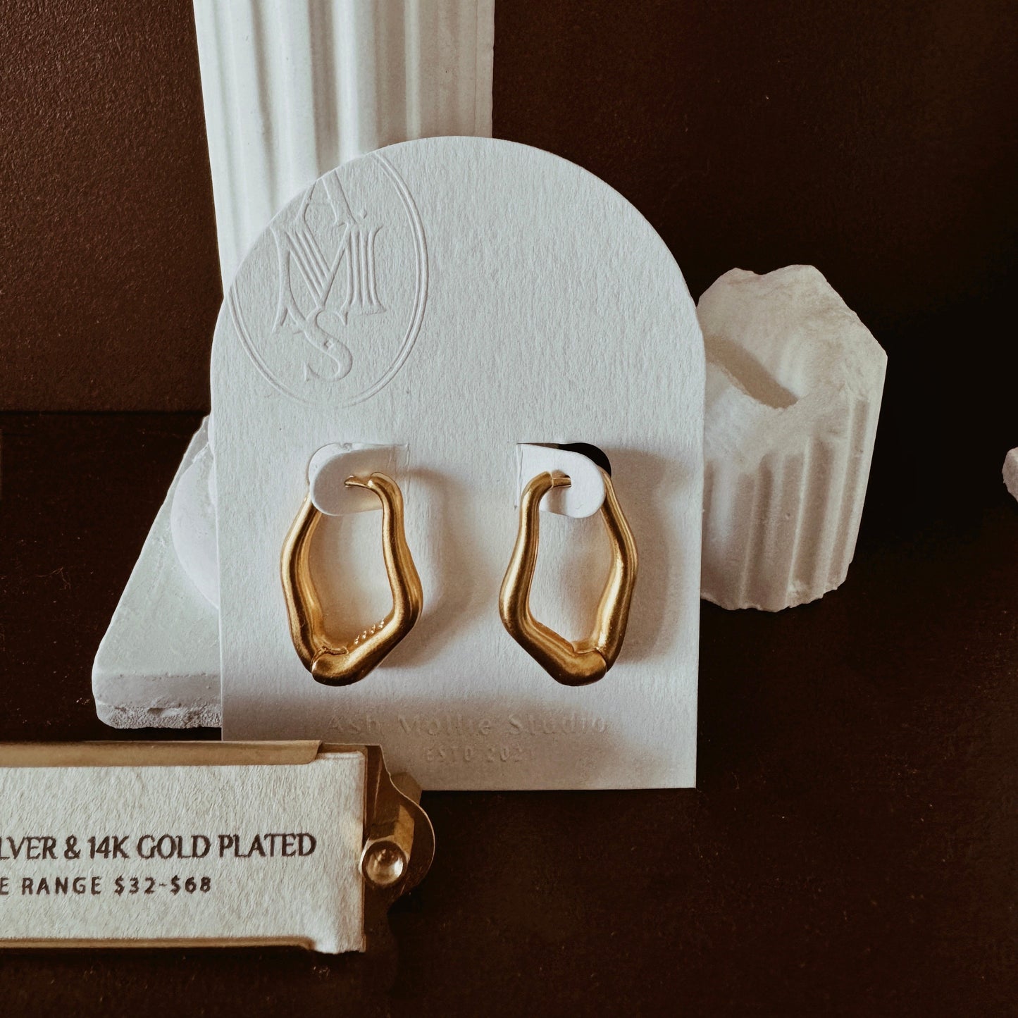 HESTIA Earrings - ASH MOLLIE STUDIO