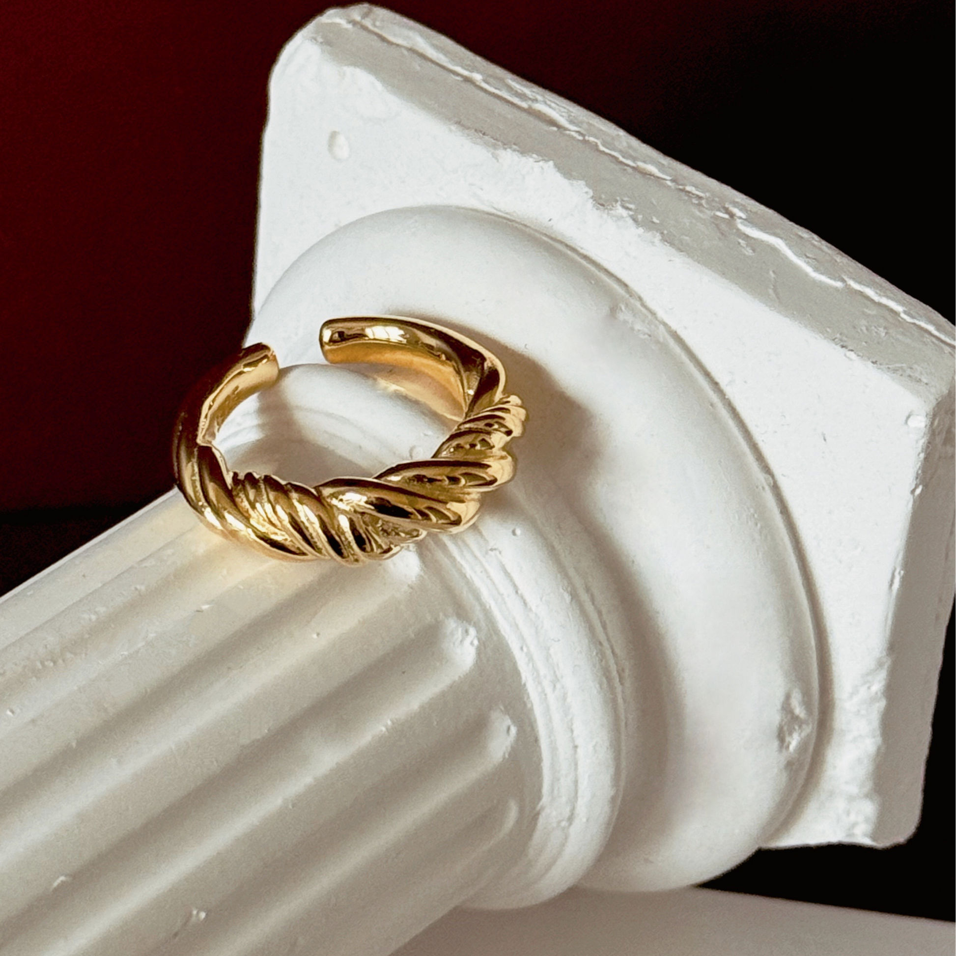 DIANA Braided Ring - ASH MOLLIE STUDIO