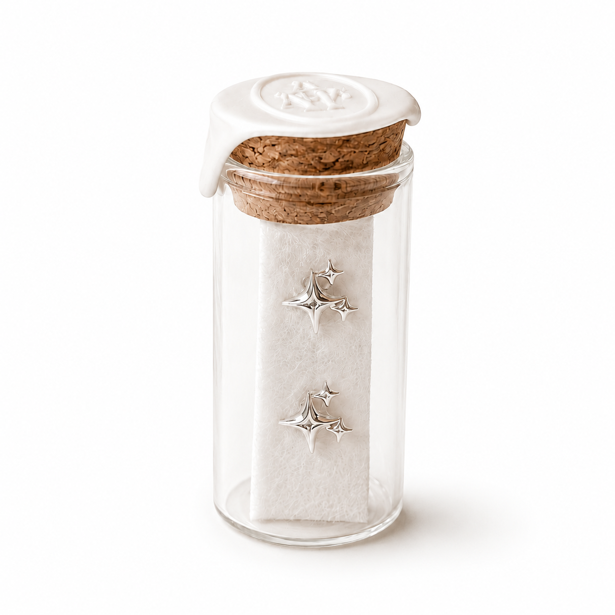 GAIA Star Stud Earrings - ASH MOLLIE STUDIO