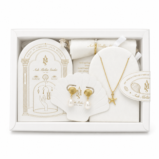 Coastal Pearl Jewelry Gift Set