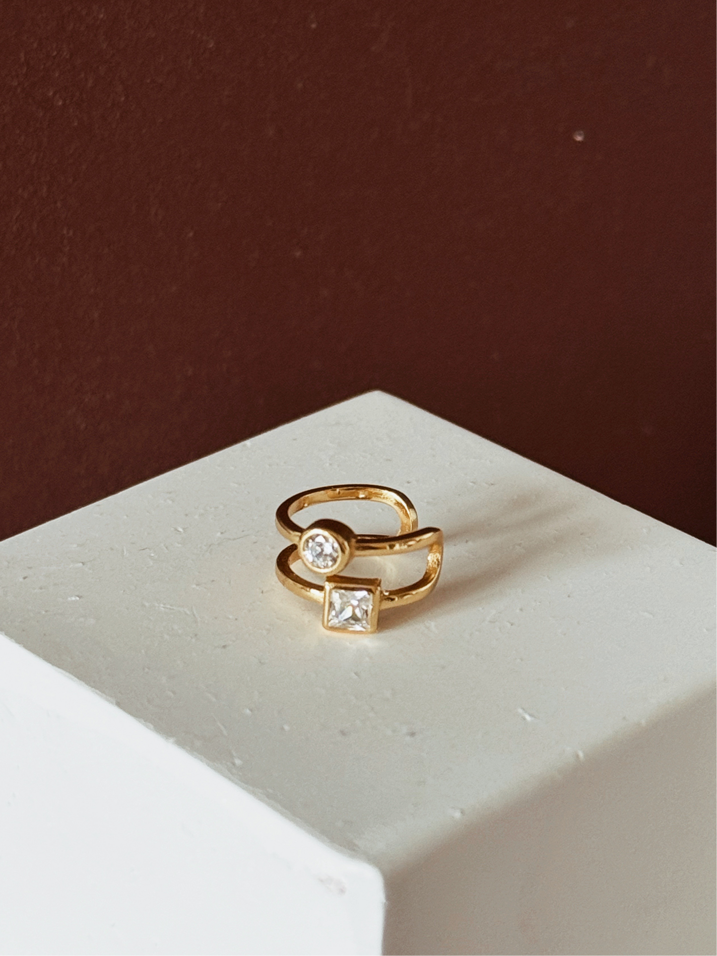 EVE Ear Cuff with Stones - ASH MOLLIE STUDIO