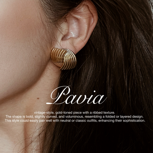 PAVIA Vintage Earrings - ASH MOLLIE STUDIO