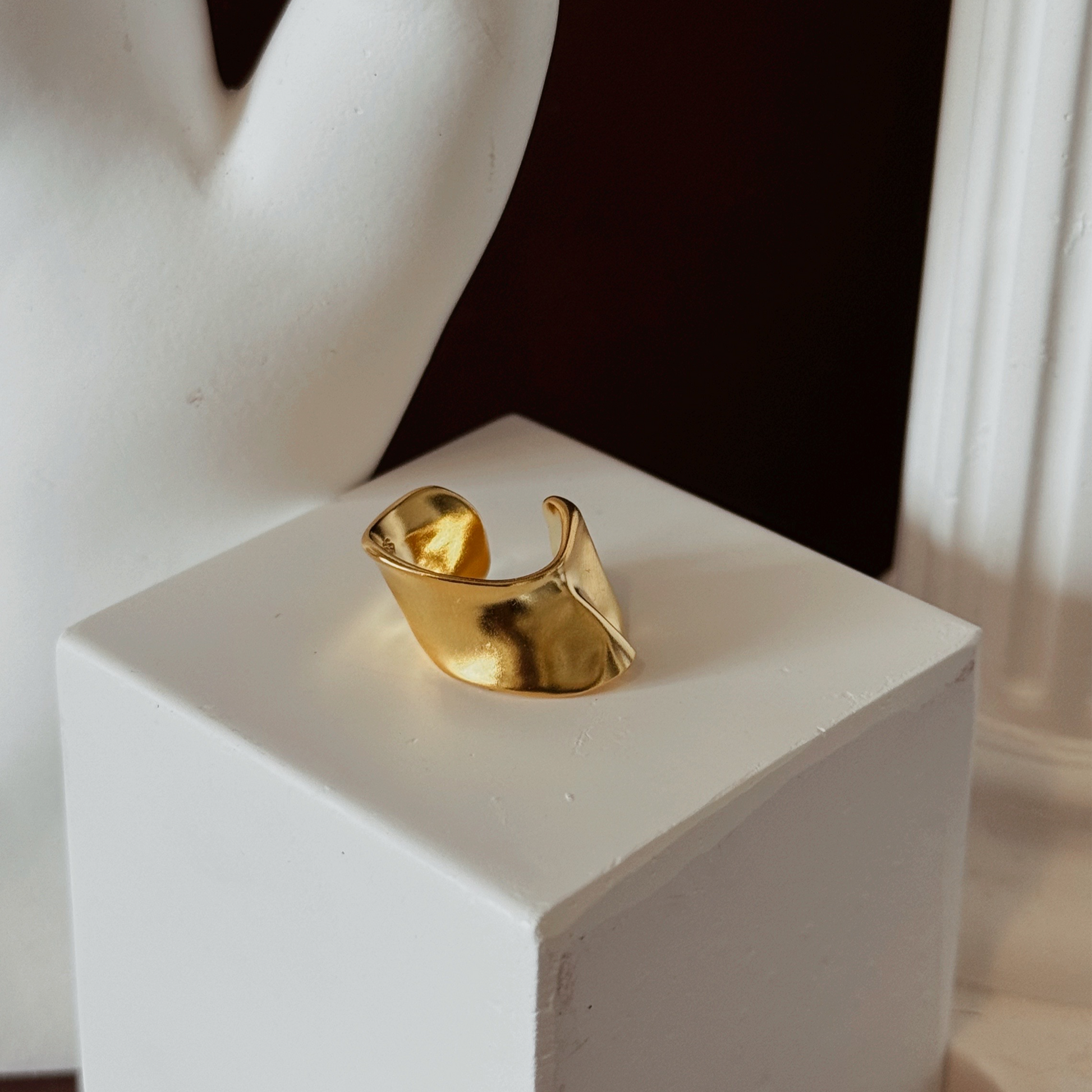 KHALEESI Chunky Ear Cuff - ASH MOLLIE STUDIO