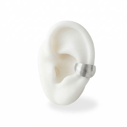 MAYA Gold Ear Cuff – Bold Statement Minimalist No Piercing Jewelry | Ash Mollie Studio - ASH MOLLIE STUDIO