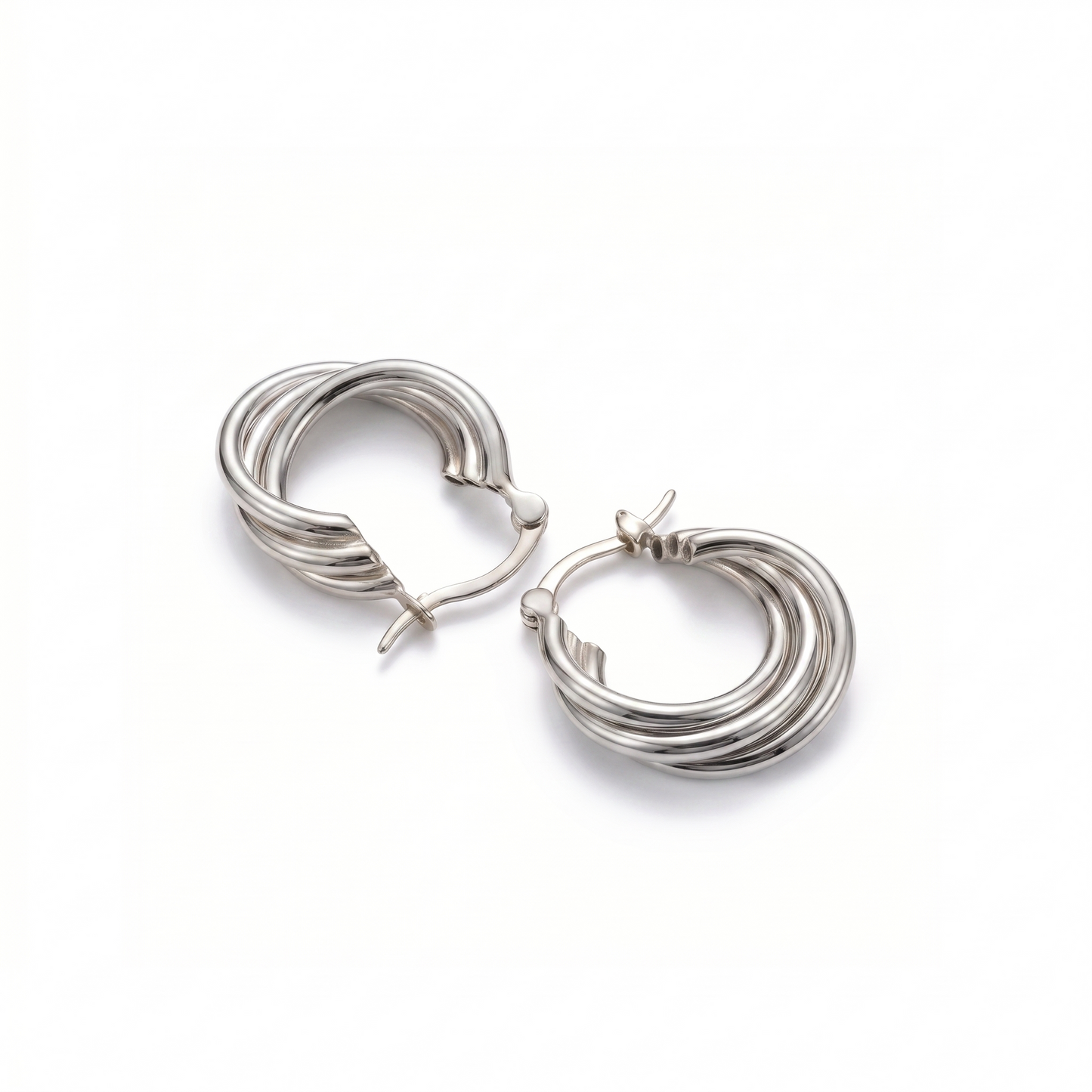MAYAN Layer Hoop Earrings - ASH MOLLIE STUDIO