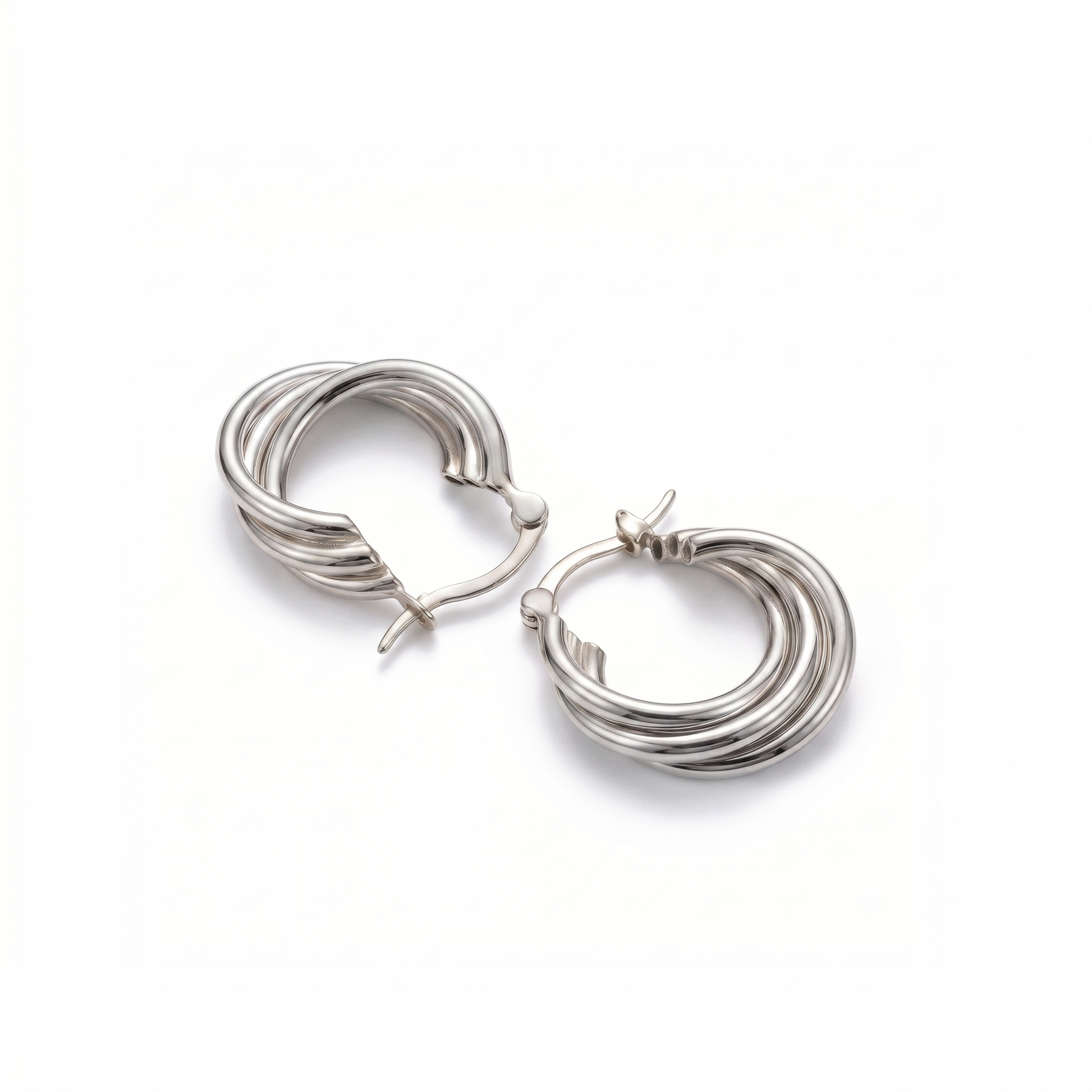 MAYAN Layer Hoop Earrings - ASH MOLLIE STUDIO