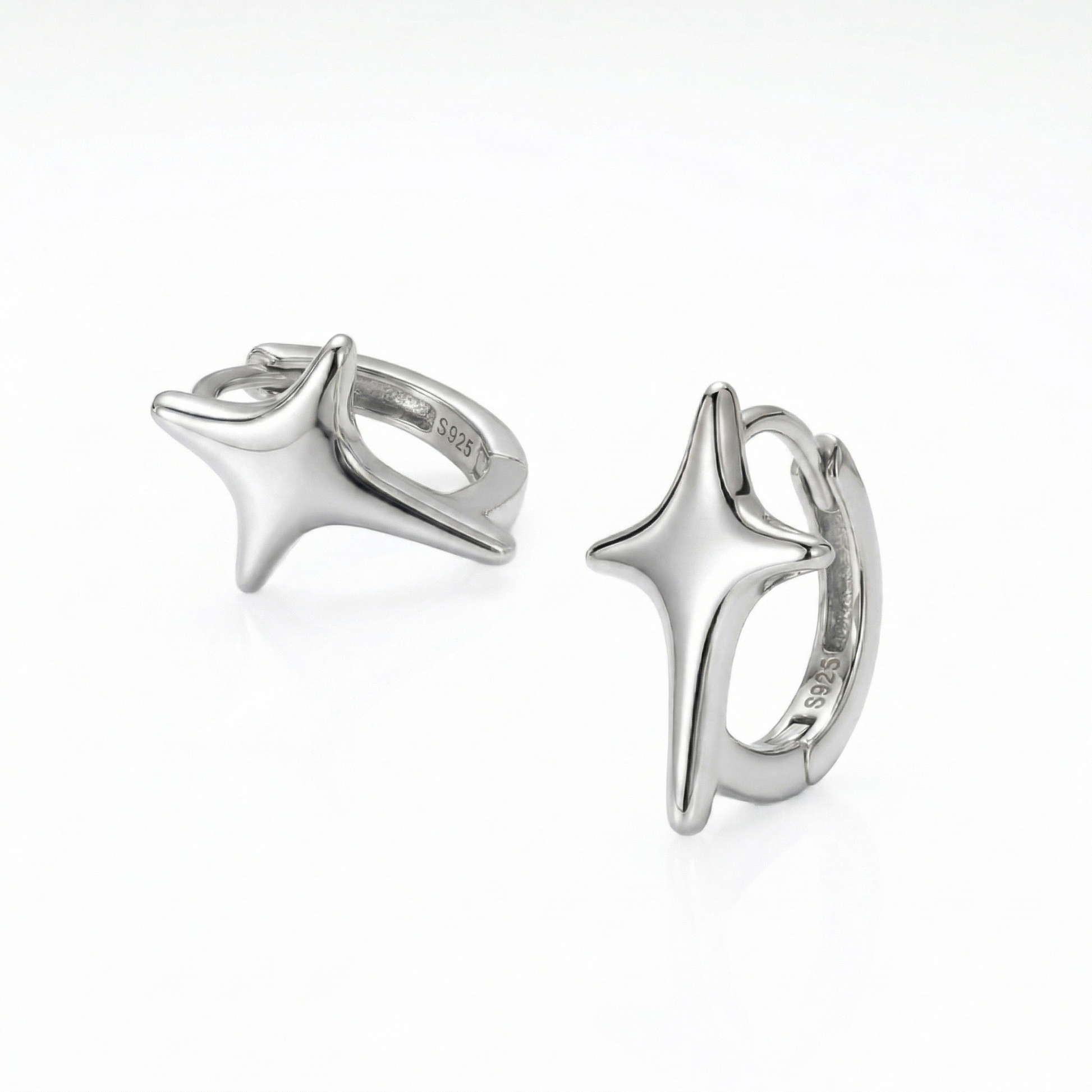 ALA Starburst Gold Earrings – Sparkle Statement Minimalist Jewelry | Ash Mollie Studio - ASH MOLLIE STUDIO
