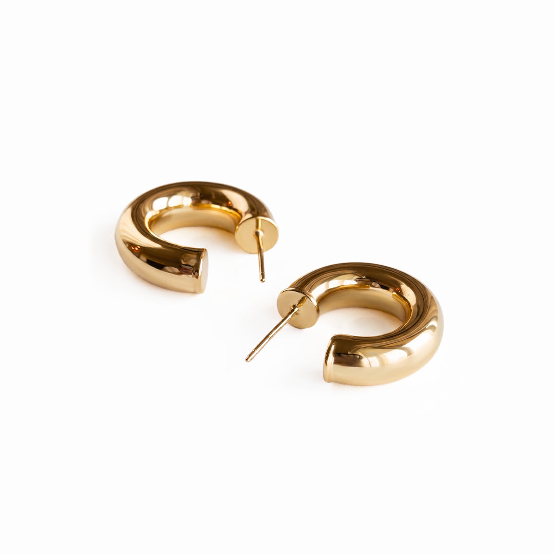 Livia Hoop Earrings - ASH MOLLIE STUDIO