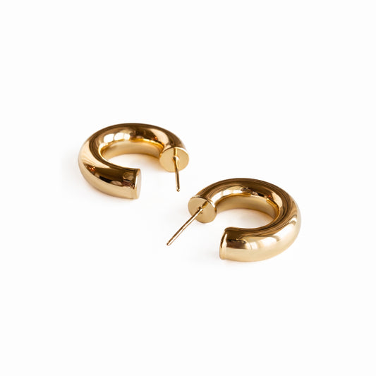 Livia Hoop Earrings - ASH MOLLIE STUDIO