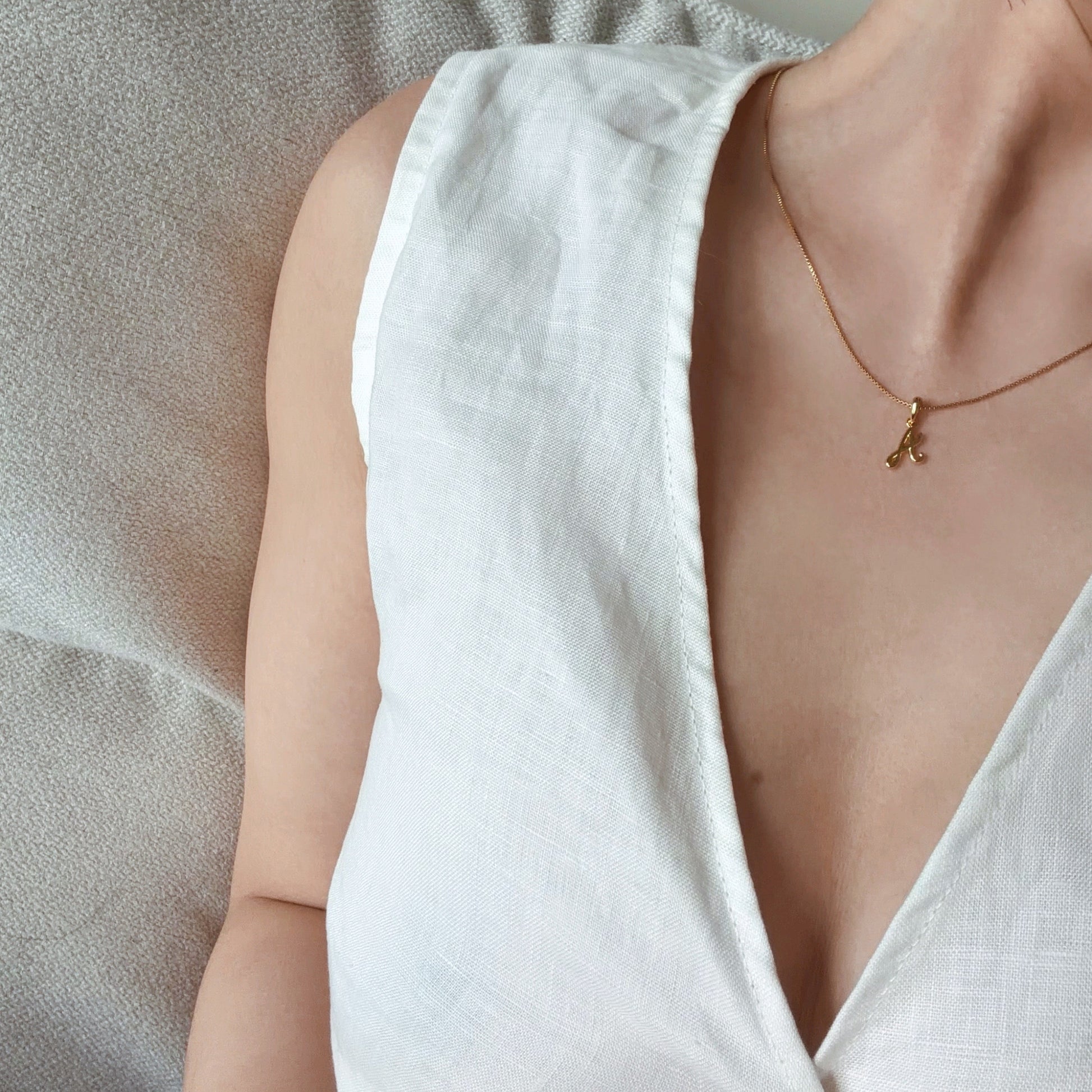 The Chosen Letter | Initial Pandant - ASH MOLLIE STUDIO