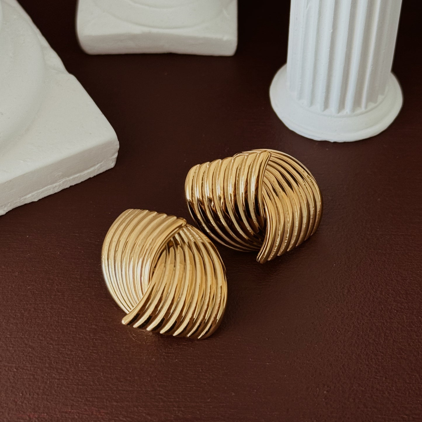 PAVIA Vintage Earrings - ASH MOLLIE STUDIO