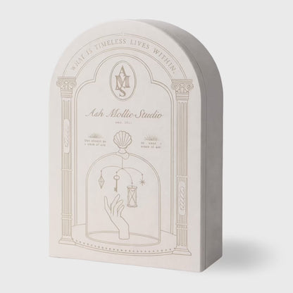 elegant jewelry box with sculptural design for timeless jewelry storage